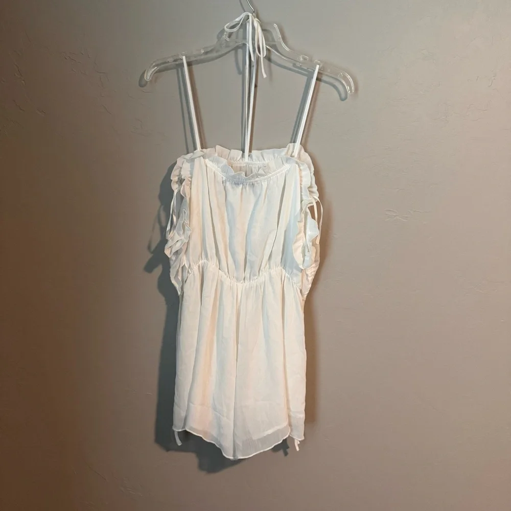 House of Harlow 1960 REVOLVE Garnier Romper Romantic Wedding Bride Bachelorette - Picture 3 of 11